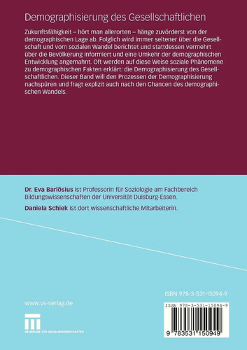 Demographisierung des