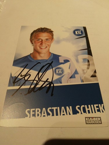 Signierte sebastian schiek - ak,